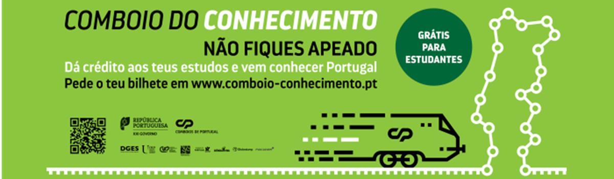 Explora Portugal com o Comboio do Conhecimento