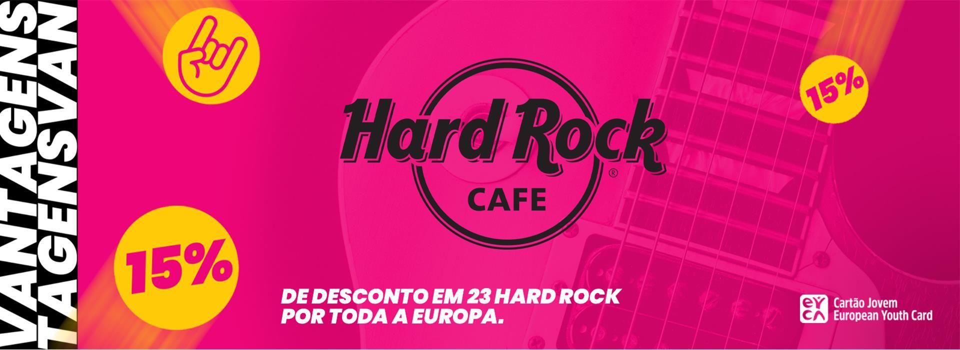 Desconto no Hard Rock Café
